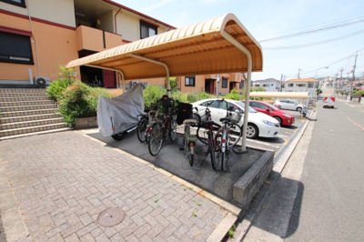 【その他共用部分】 | エセルディハイツB | 駐輪場