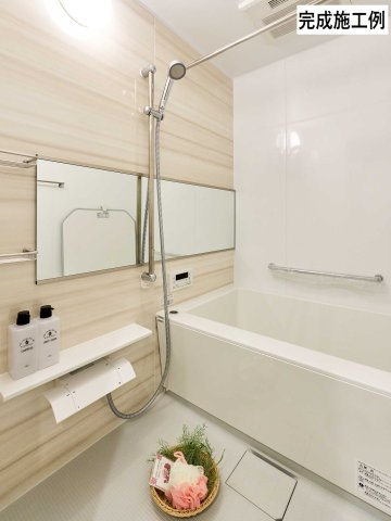 ビューネ梅島駅前の浴室|※完成施工例の為、実際の仕様とは異なる場合がございます。