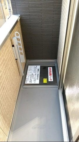 セレスティア東瑞江のバルコニー
