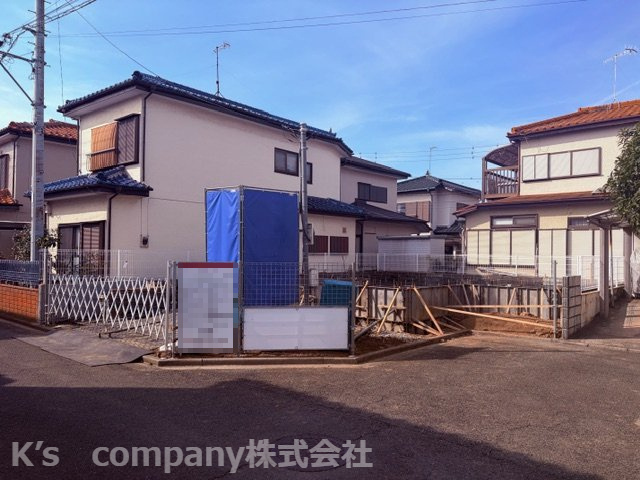 ◎高座郡寒川町大曲3丁目　新築戸建の外観|2026.2月日撮影☆