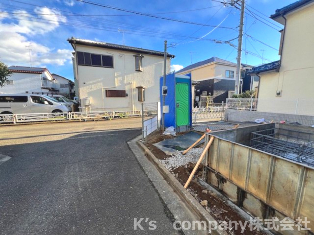 ◎高座郡寒川町大曲3丁目　新築戸建の外観|2026.1.22日撮影☆