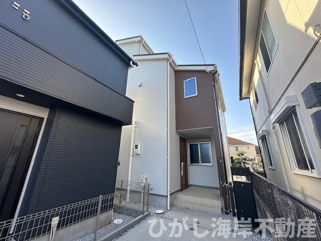 茅ヶ崎市松が丘２丁目　新築戸建　全３棟の外観|現地外観