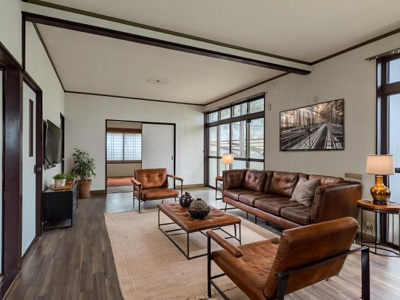 【居間・リビング】 | 安芸郡府中町瀬戸ハイム３丁目 | ☆CGでバーチャルホームステージングしています。