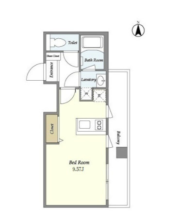 LOC'S DAITABASHIの間取り