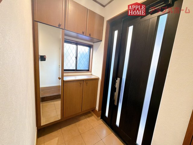 さいたま市北区別所　中古戸建の玄関