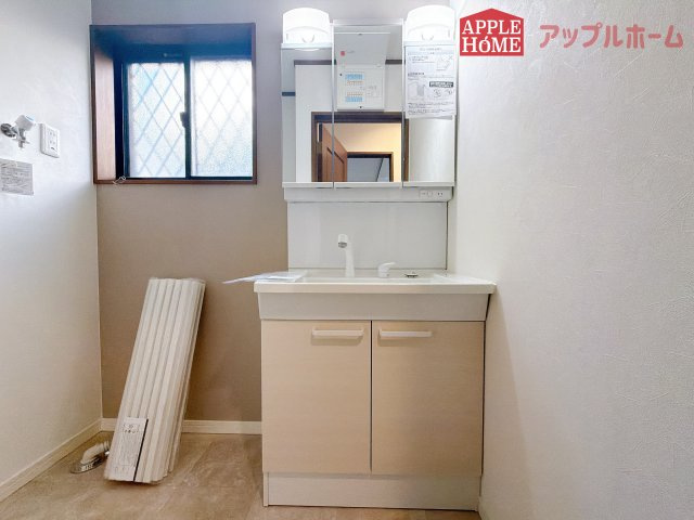 さいたま市北区別所　中古戸建の独立洗面台|洗面台リフォーム済み