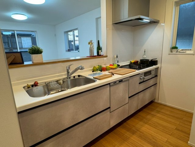 上福岡　新築一戸建てのキッチン|お料理しやすいキッチンです