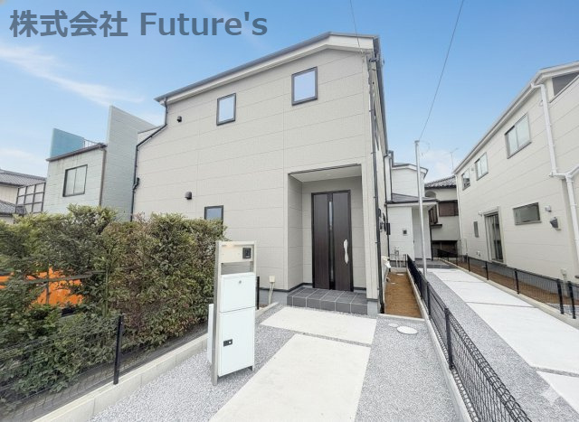 三郷市彦糸1丁目　新築戸建　全5棟　5号棟の外観|「吉川」駅バス8分「新三郷」駅バス10分『彦糸一丁目南』停歩2分