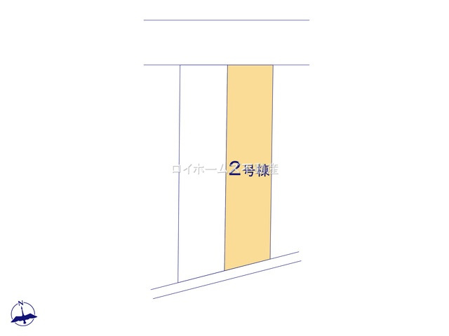 【区画図】 | 小牧市小牧２丁目104『仲介料無料』新築戸建て | 2号棟