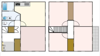 【間取り】 | 土浦桜ケ丘町住宅