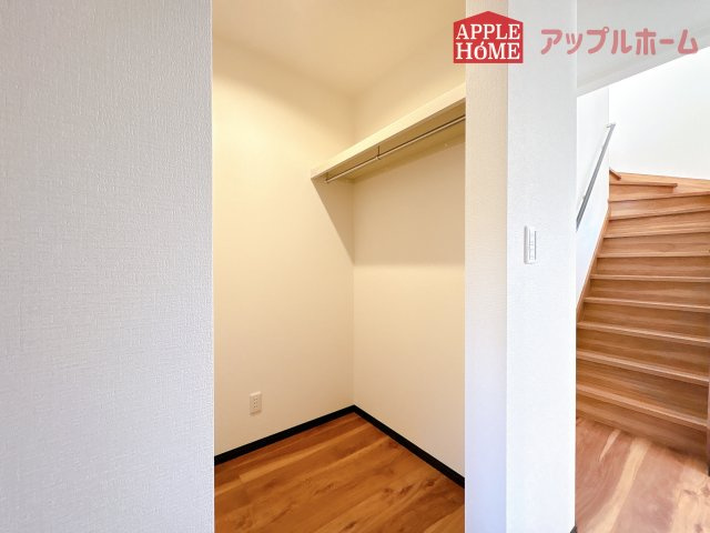 【新築住宅】東松山市本町 第4期 全1棟の収納|ファミリークローゼット