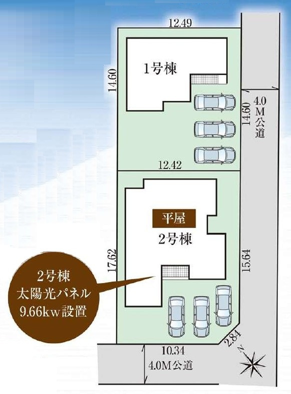 GRAFARE　深谷市上野台2期の区画図|図面と現況が異なる場合、現況を優先とします。【1号棟】