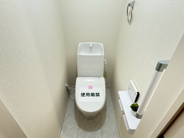 川越市寺尾第4期　新築一戸建て　1号棟のトイレ|トイレもきれいです