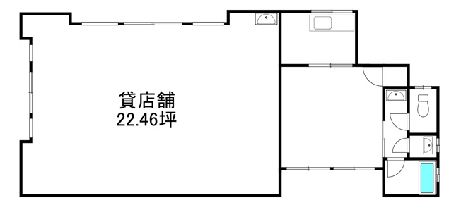 【間取り】 | 貸店舗