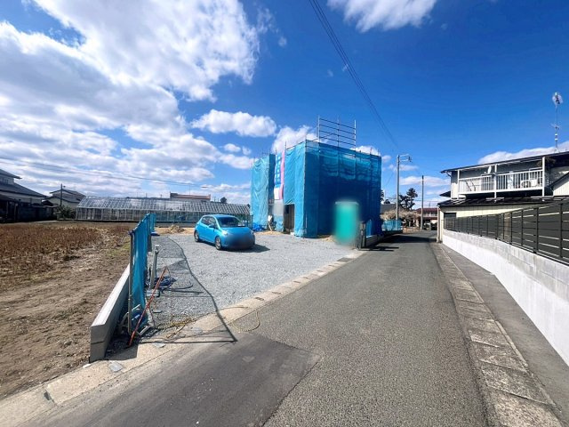 新築戸建・新築建売　相馬市百槻第3　中村第一小学校・向陽中学校の前面道路含む現地写真|2026年1月撮影