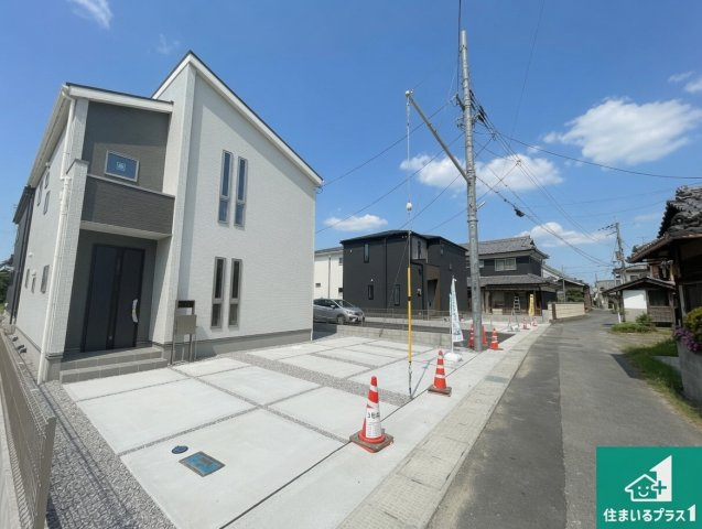 ★29(土)30(日)現地見学可能！★栗東市上鈎　全4邸の駐車場|駐車スペース！散水栓があるので、こまめに愛車を洗えます！