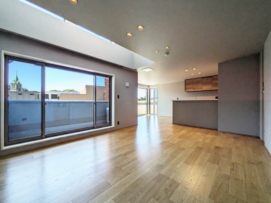 福岡市中央区浄水通の賃貸マンションの居間・リビング|シャーメゾン浄水通り ＊＊ A0301号-2