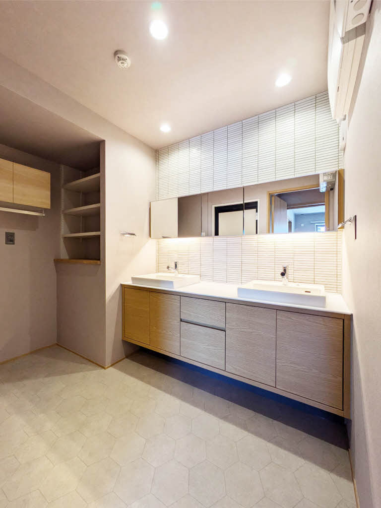 福岡市中央区浄水通の賃貸マンションの独立洗面台|シャーメゾン浄水通り ＊＊ A0301号-8