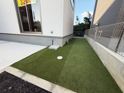 【庭】 | うるま市田場（全4棟）3号棟 | 3号棟　ゆとりあるスペース♪