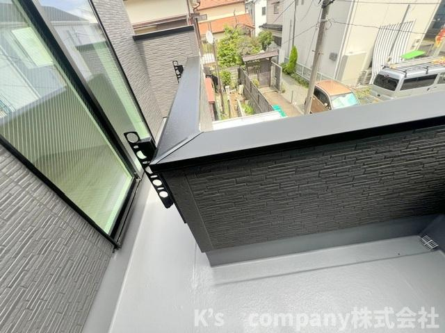 ◎高座郡寒川町一之宮9丁目　新築戸建のバルコニー|L字バルコニー☆