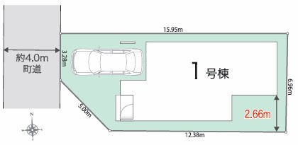 ◎高座郡寒川町一之宮9丁目　新築戸建の区画図|区画図☆