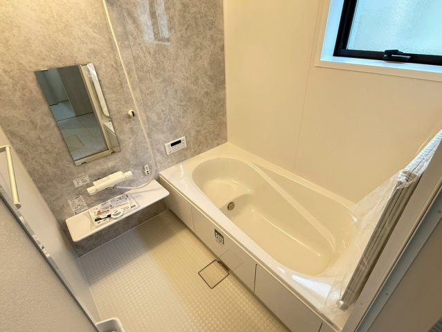 川越市寺尾第4期　新築一戸建て　2号棟の浴室|日々の暮らしに欠かせないお風呂です