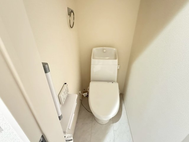 川越市寺尾第4期　新築一戸建て　2号棟のトイレ|シンプルで使いやすいトイレです