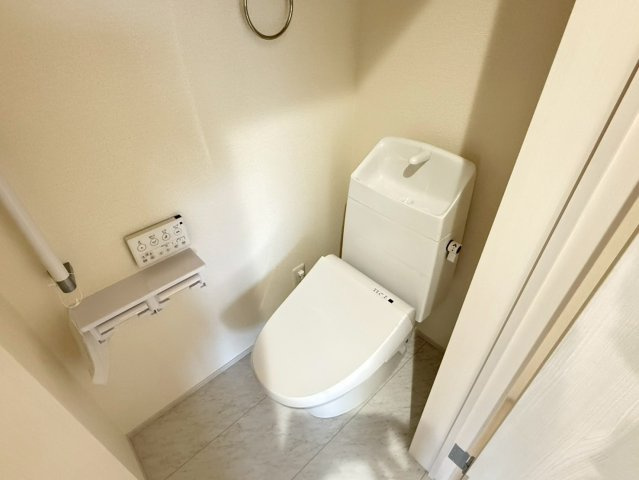 川越市寺尾第4期　新築一戸建て　2号棟のトイレ|トイレも気になるポイント