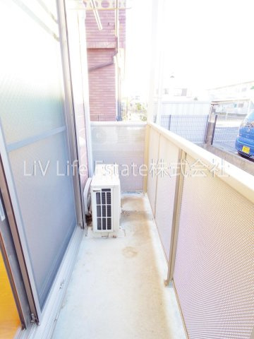 パークサイド仲原のバルコニー