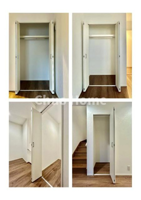 【収納】 | 足立区佐野2丁目中古住宅 | 居室にはクローゼットを完備し、自由度の高い家具の配置が叶うシンプルな空間です。お子様の成長と必要になる子供部屋を与えるにはぴったりの間取りですね。