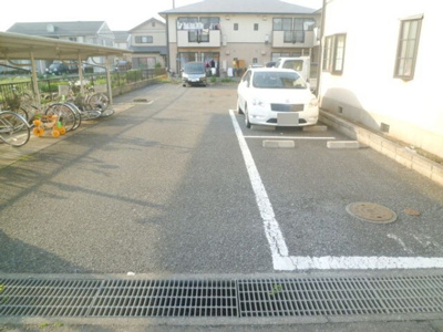 【駐車場】 | サンガーデン仲Ｃ | 駐車場があります