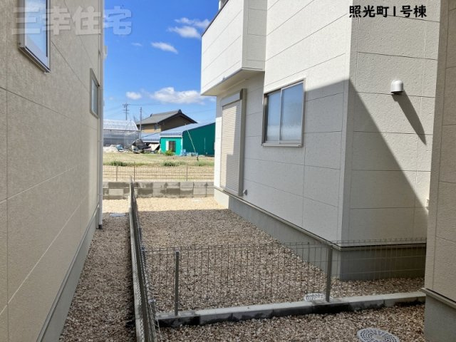 碧南市照光町の庭|1号棟お庭