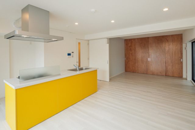 シャトレ信濃町の居間・リビング|※写真は同タイプ住戸です。