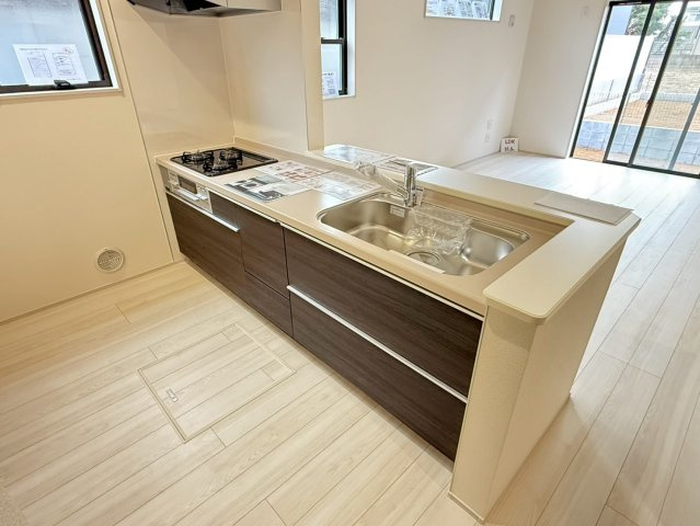 川越市寺尾第4期　新築一戸建て　3号棟のキッチン|キッチンです