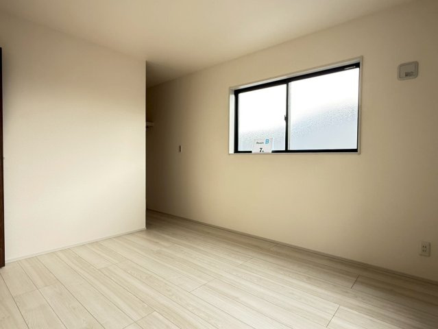 川越市寺尾第4期　新築一戸建て　3号棟の寝室|ゆとりの広さです