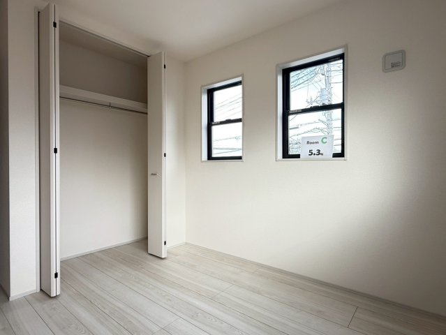 川越市寺尾第4期　新築一戸建て　3号棟の洋室|落ち着いた色調の洋室です