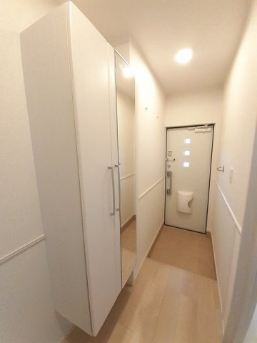 パークハイム柳ノ瀬の玄関