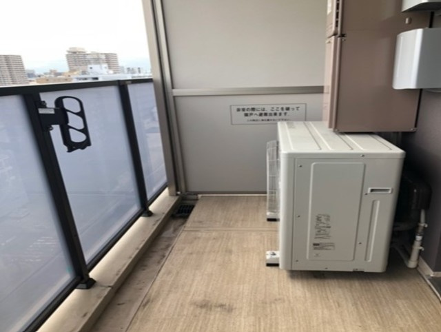 パークアクシス菊川ステーションイーストのバルコニー|※写真は同タイプ住戸です。