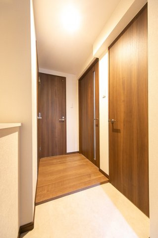 フィシオ飯田橋の玄関|※写真は同タイプ住戸です。