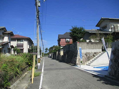 【前面道路含む現地写真】 | 広島市西区山田新町１丁目 山田