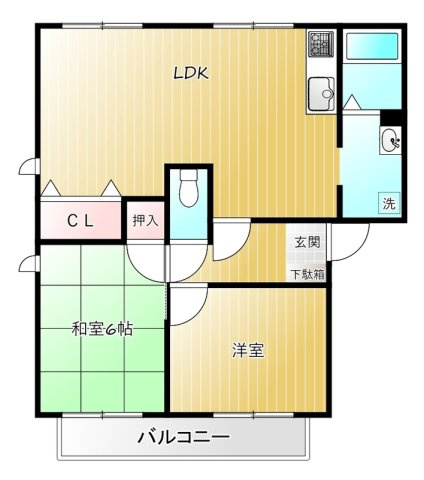 神戸市須磨区南落合１丁目のハイツ