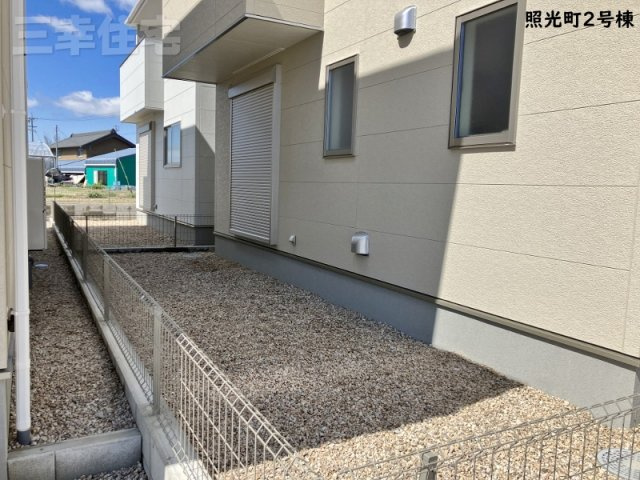 碧南市照光町の庭|2号棟お庭