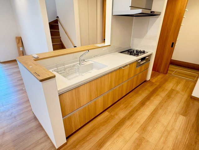 川越市大字寺尾　新築一戸建て　1号棟のキッチン|キッチンです