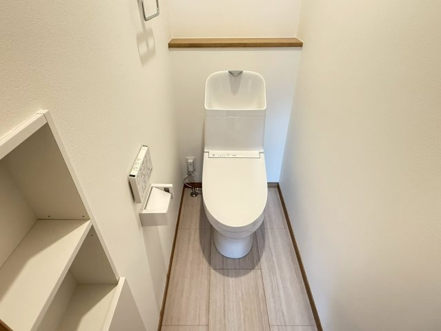 川越市大字寺尾　新築一戸建て　1号棟のトイレ|トイレもきれいです