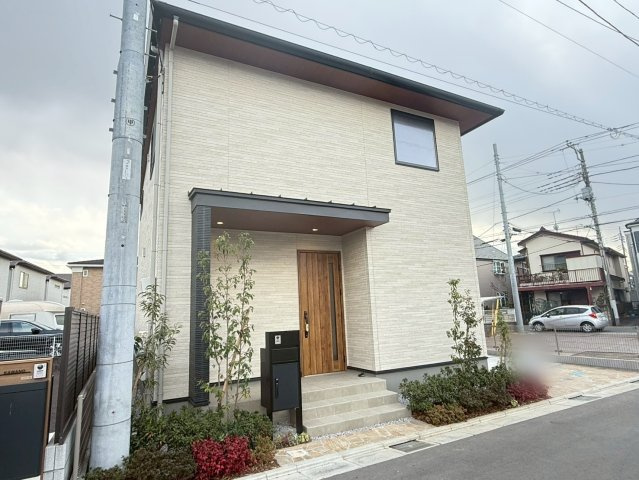 川越市大字寺尾　新築一戸建て　1号棟の外観|きれいな外観です