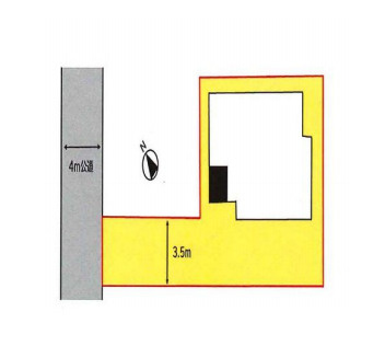 鴻巣市東2丁目　中古戸建の区画図