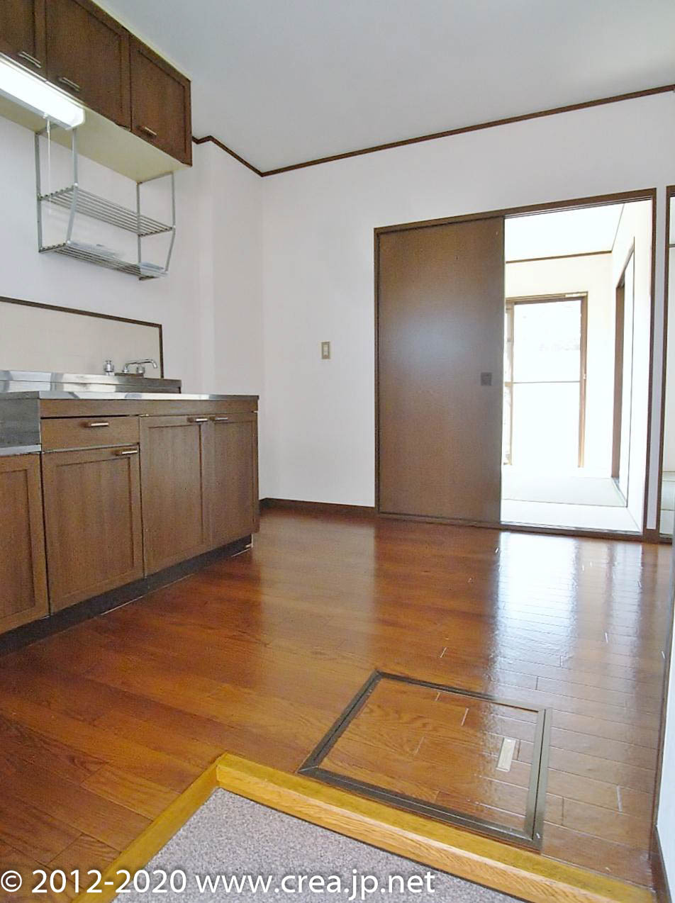 コスモハイツの玄関