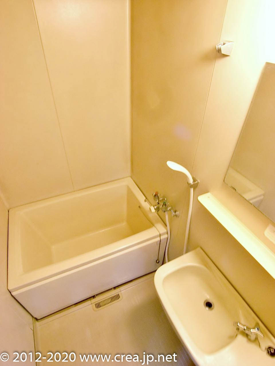 コスモハイツの浴室