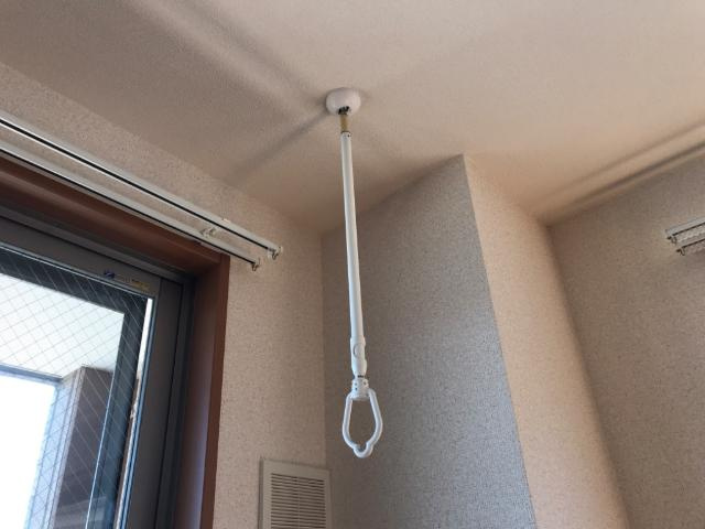 サニーレジデンスの設備|室内物干し