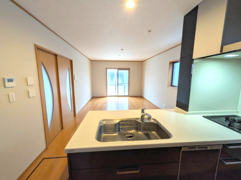 堺市東区北野田（駅より１５分）のキッチン|お料理しやすいキッチンです